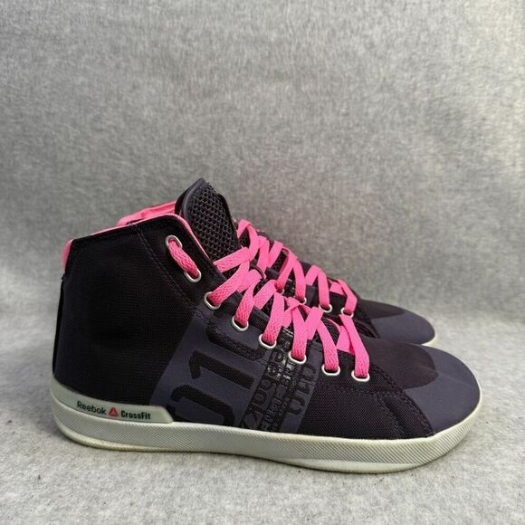 Reebok Shoes Womens Size 8 Crossfit Lite High Top Athletic Running Sneakers - Picture 4 of 10